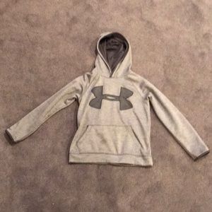 Grey Under Armour hoddie